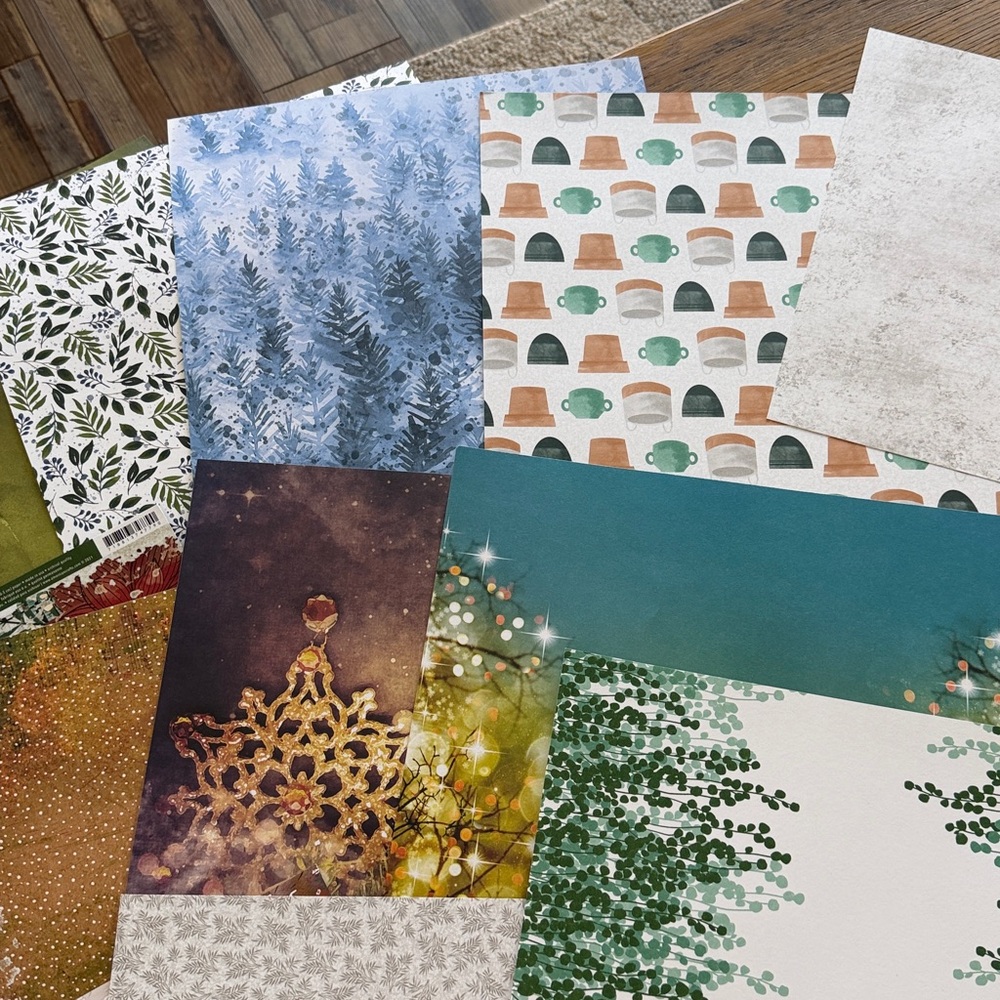 Assorted Patterned Scrapbook Paper - Picture 3 of 6